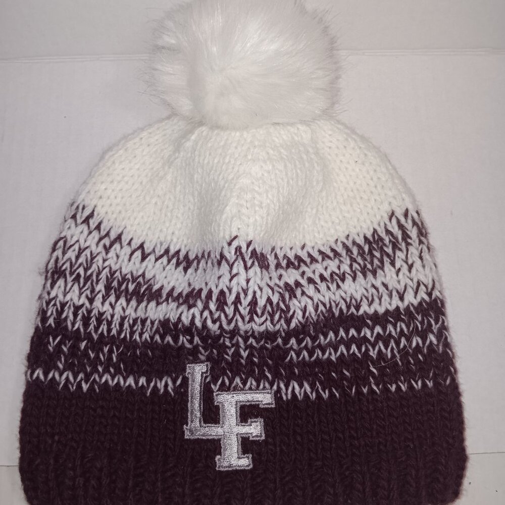 HOLLOWAY LF KNITTED POM POM BEANIE HAT